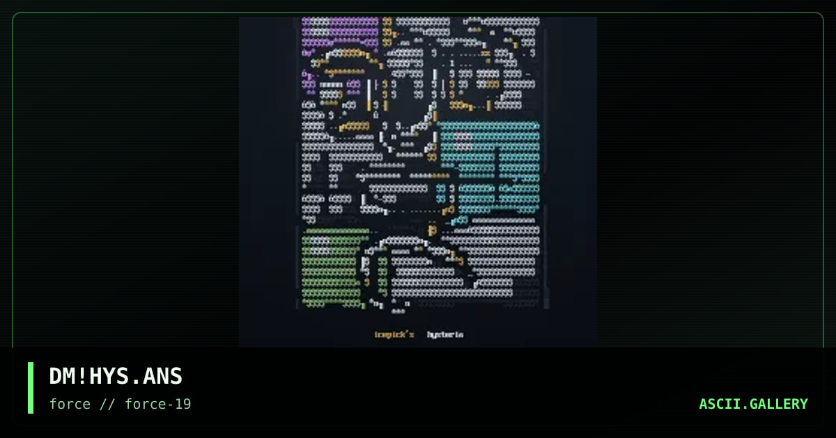 hysteria, by dangermouse, 1997