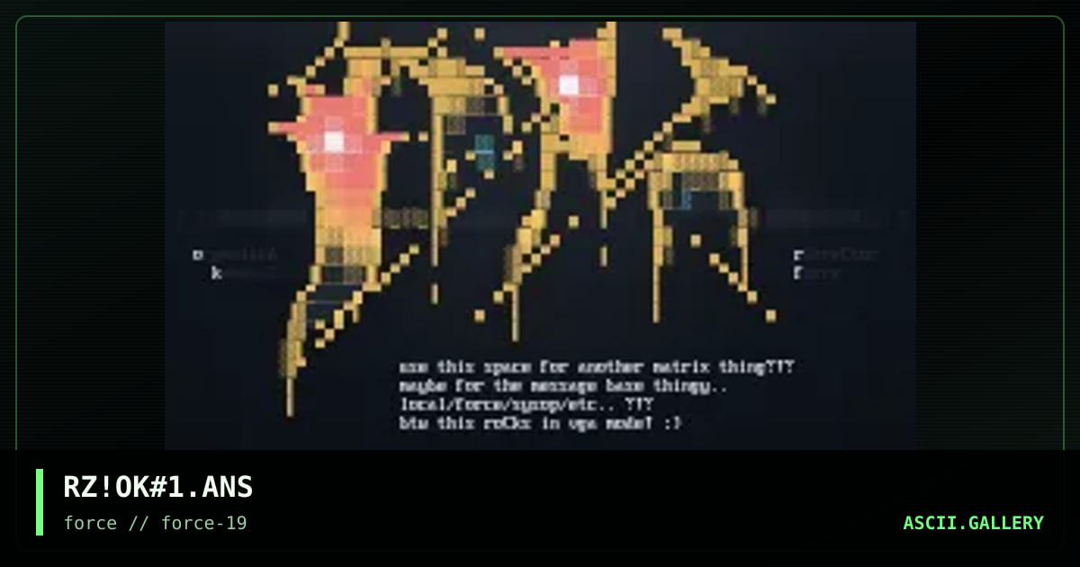 organized kaos /2, by rzicus, 1997