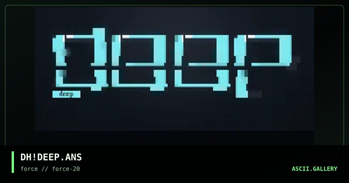 deep, by dr hydrogen, 1998