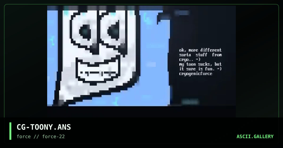Toon?!, by cryogenic, 1998