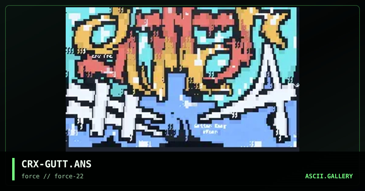 gutter emag, by chronix, 1998