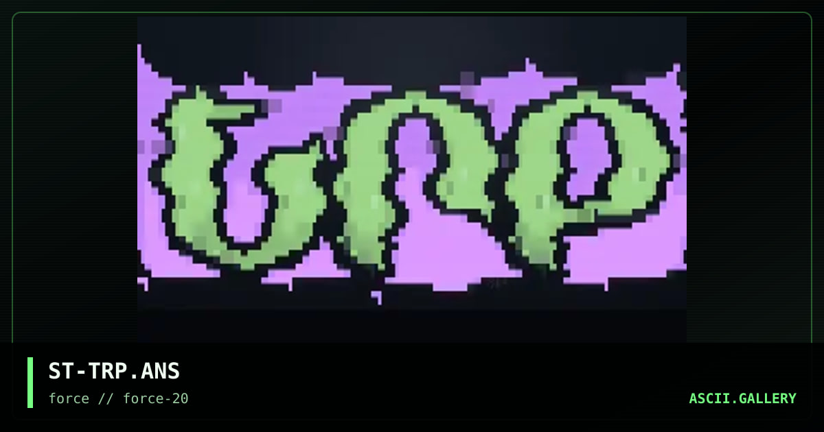 troop logo, by sting, 1998