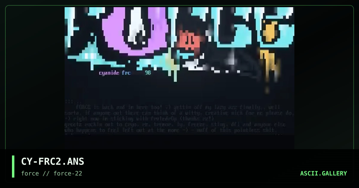 Force!, by cyanide, 1998