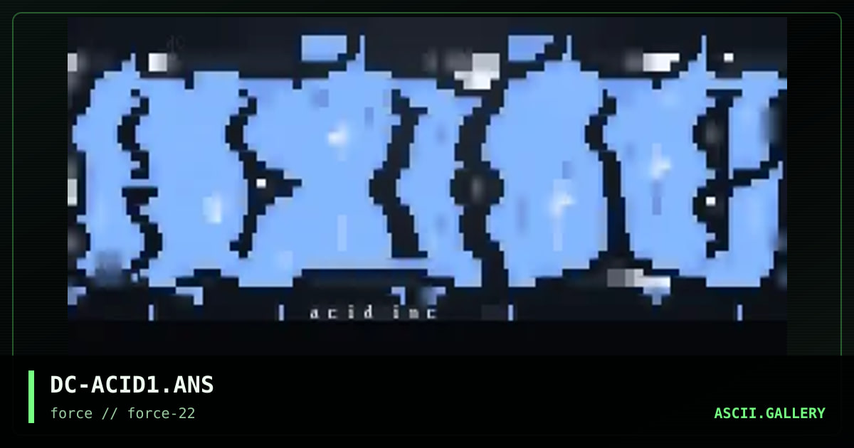 aciddinc, by dramacydal, 1998