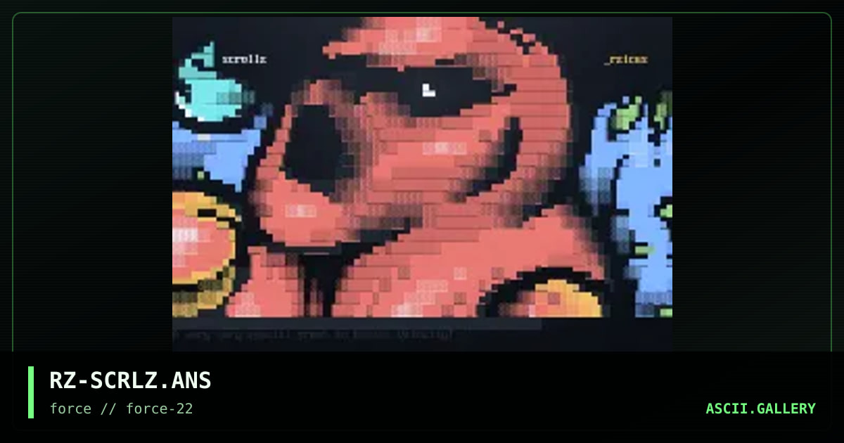 scrollz, by rzicus, 1998