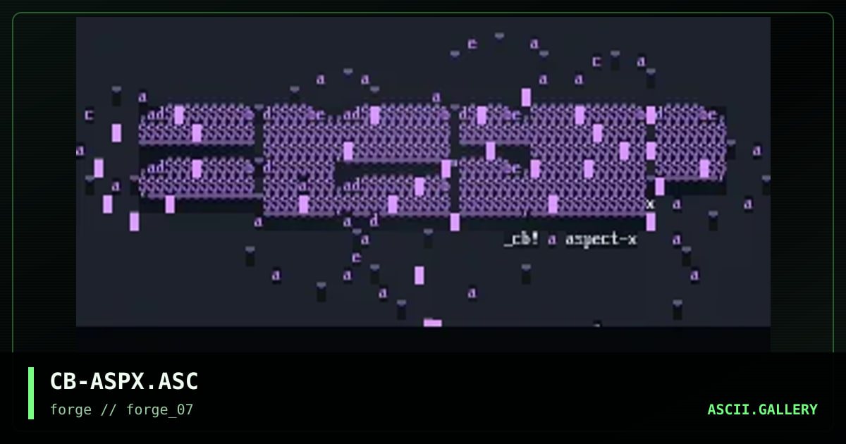 Aspect-X, by colorbook, 1996