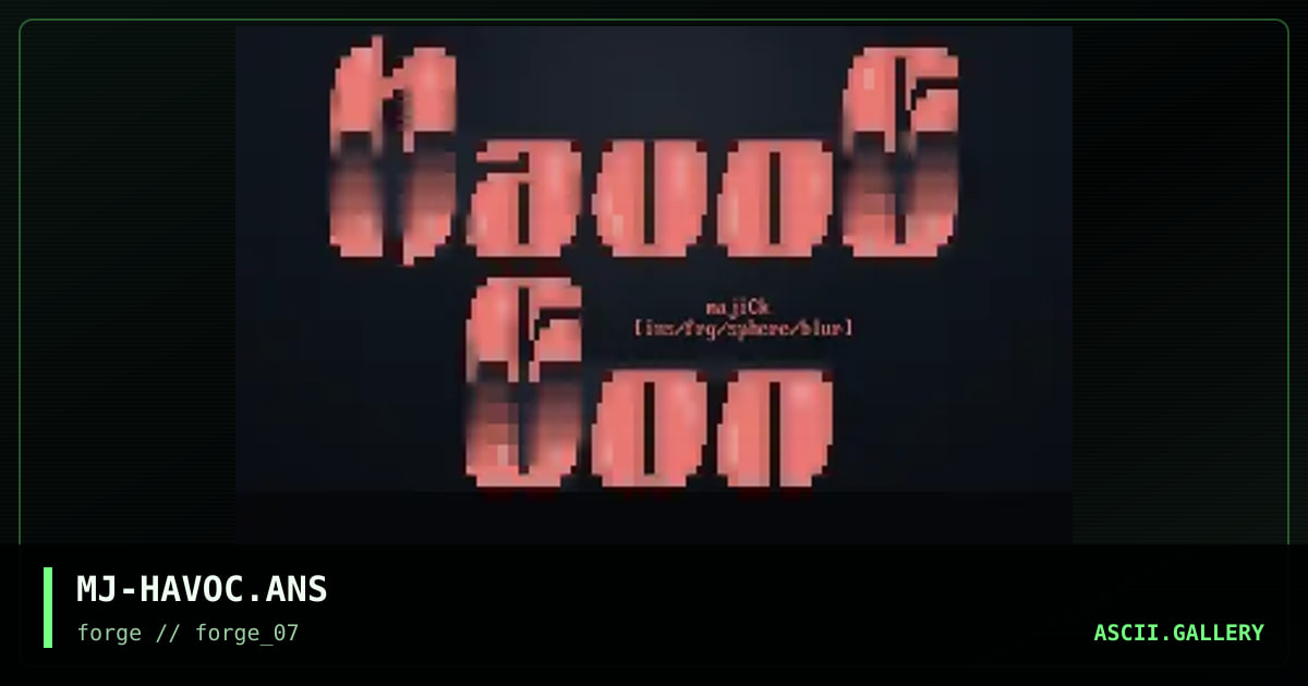 havoc con, by majick, 1996