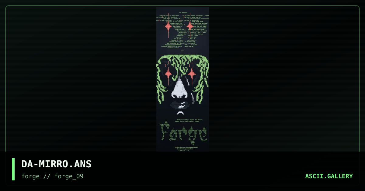 ansi/ascii/lit in one!, by dracula, 1996