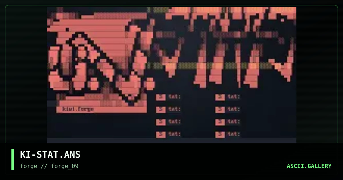 UV stat screen, by kiwi, 1996