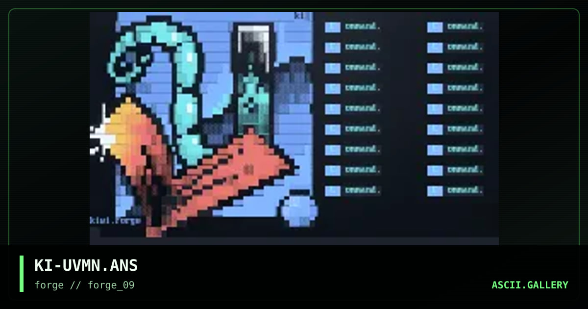 UV main menu, by kiwi, 1996