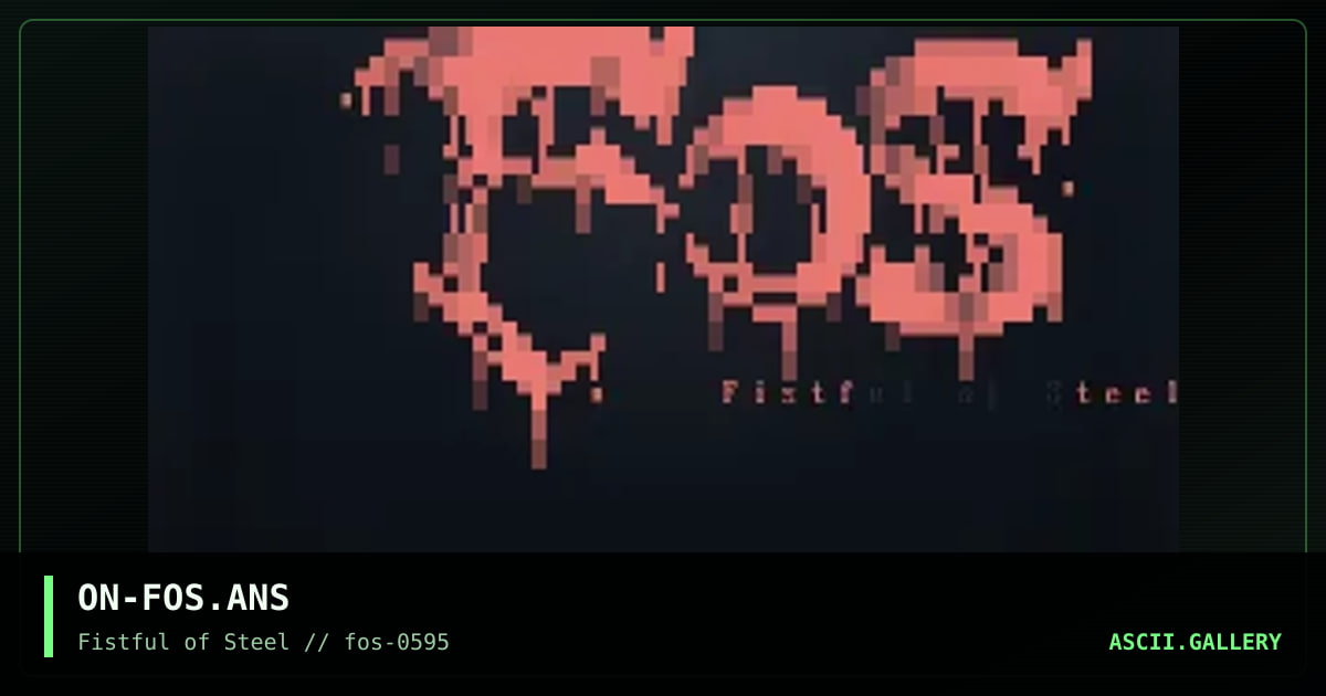 ON-FOS.ANS, by orion, 1995