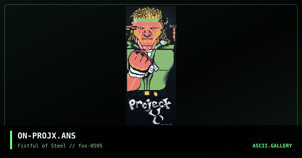 ON-PROJX.ANS, by orion, 1995