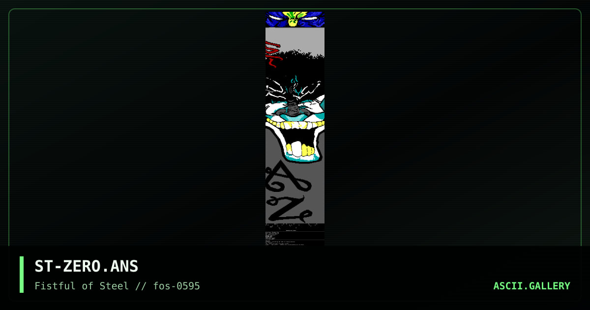 ST-ZERO.ANS, by soul trasher, 1995