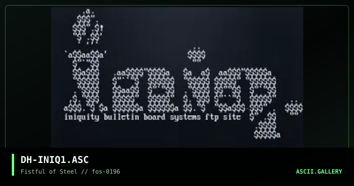 DH-INIQ1.ASC, by dark horizon, 1996