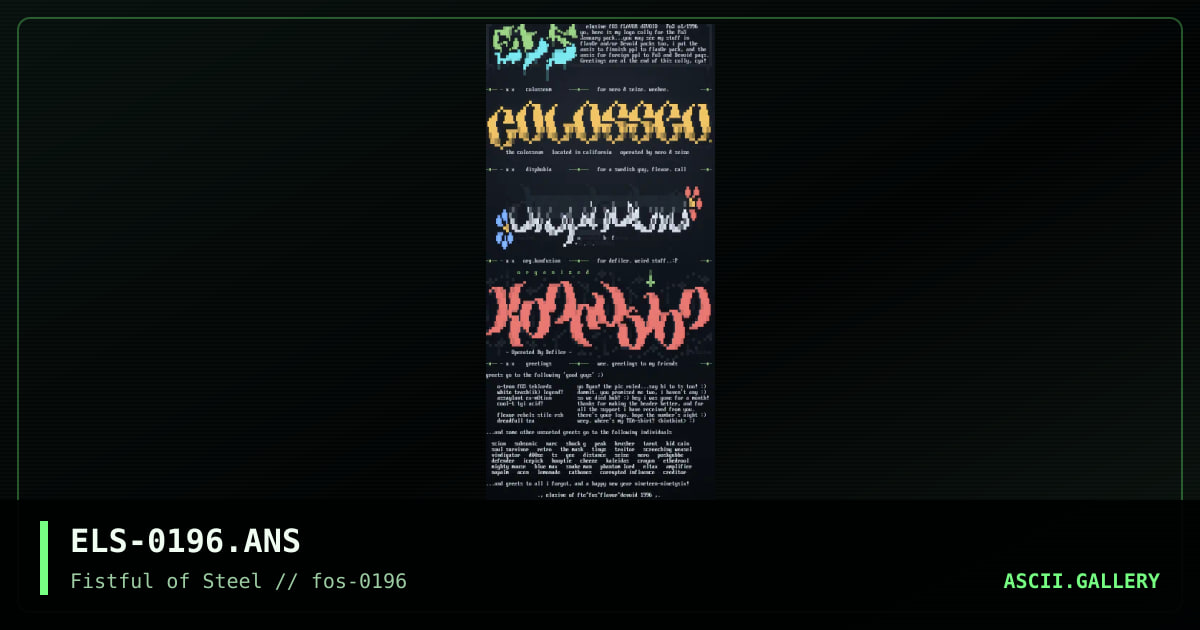 ELS-0196.ANS, by elusive, 1996