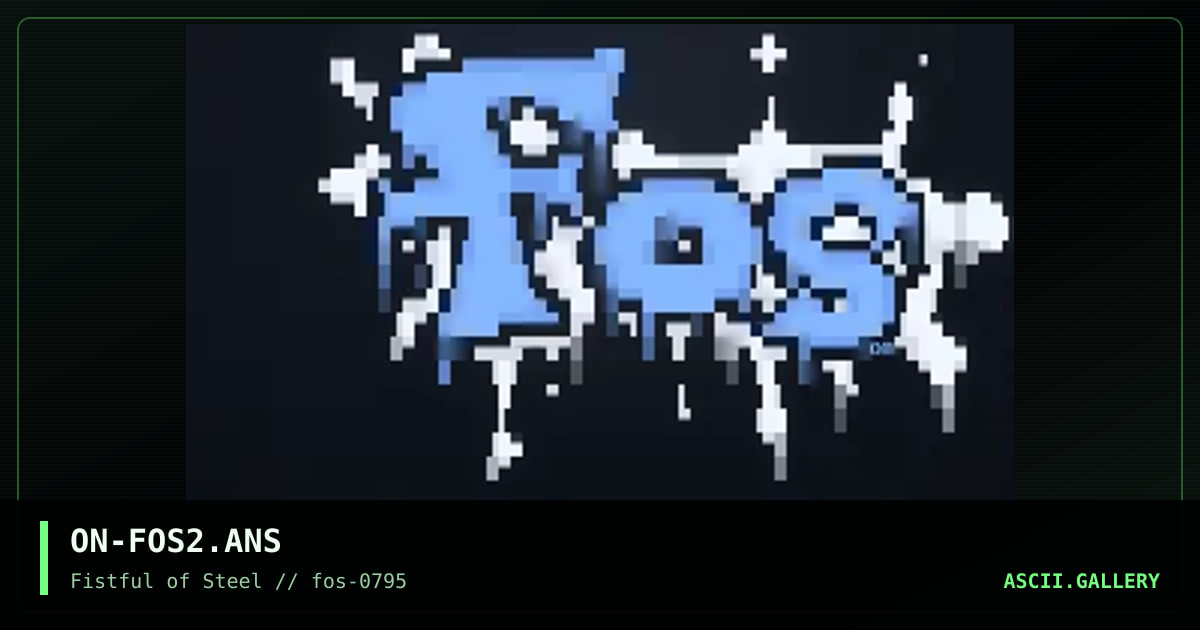 ON-FOS2.ANS, by orion, 1995