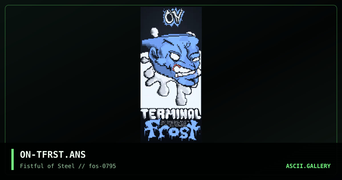 ON-TFRST.ANS, by orion, 1995