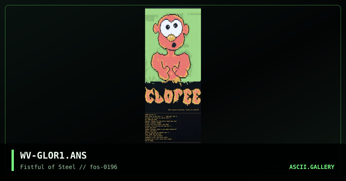 voiz's gloree!, by wolverine, 1996