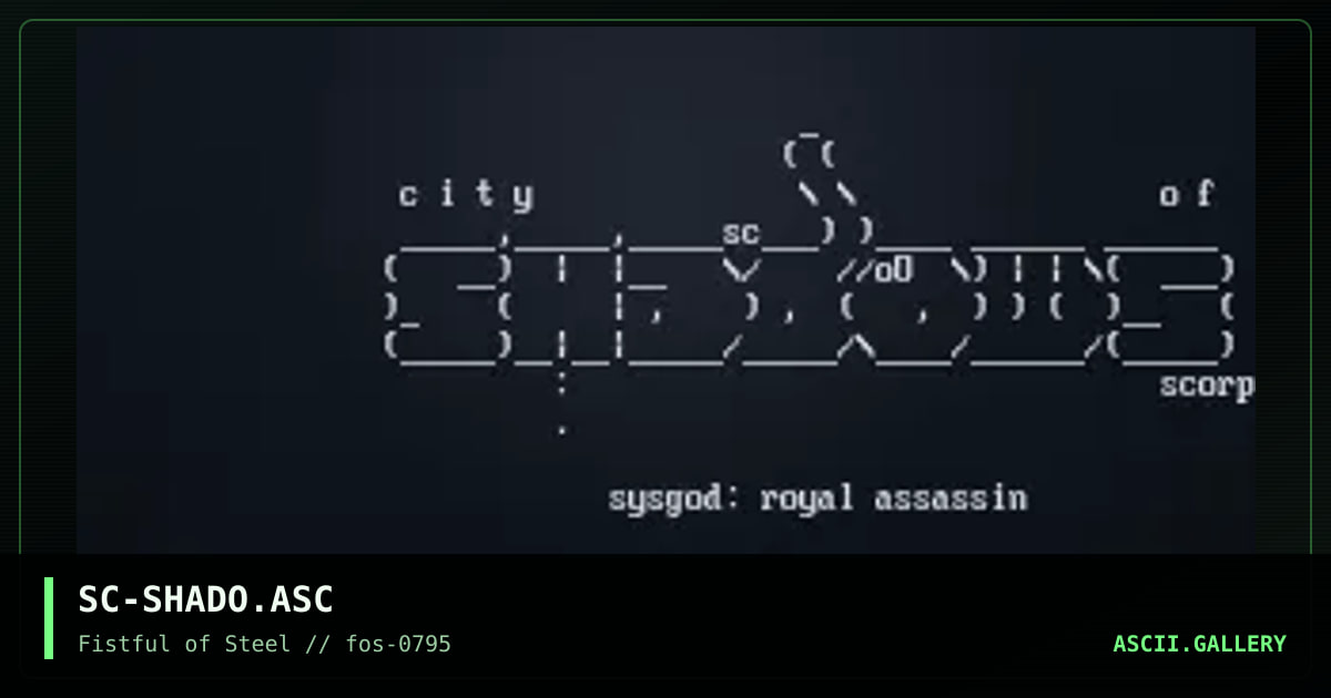 SC-SHADO.ASC, by untagged, 1995
