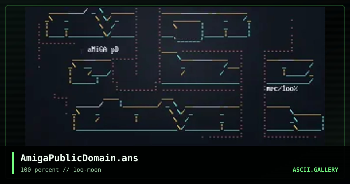 AmigaPublicDomain.ans, by miracle, 1997