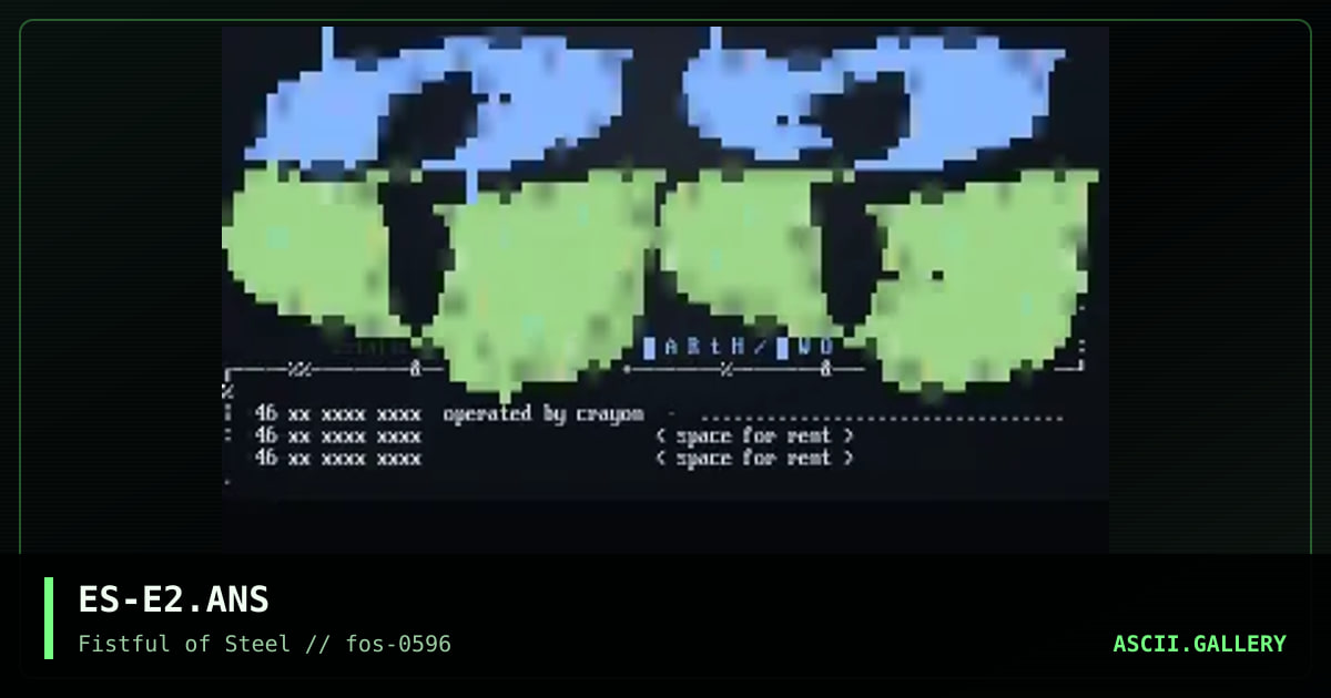 earth/2 <cOmpo>, by estatic, 1996