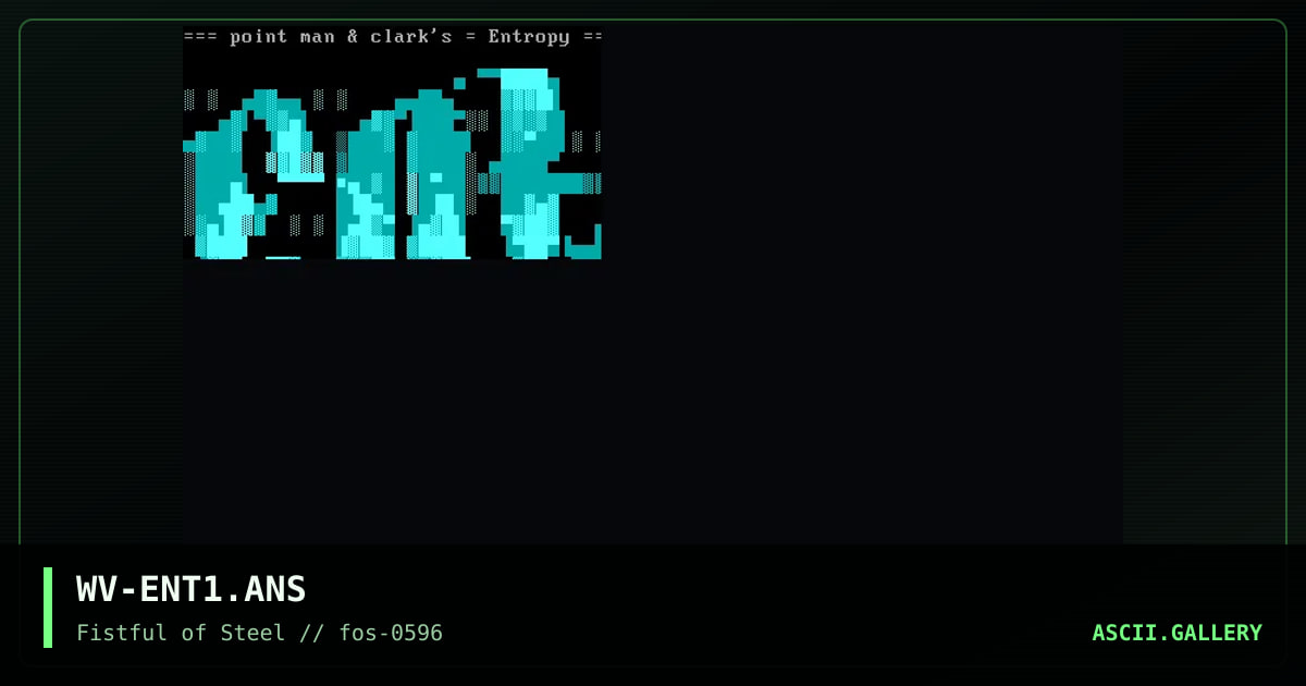 entropy, by wolverine, 1996