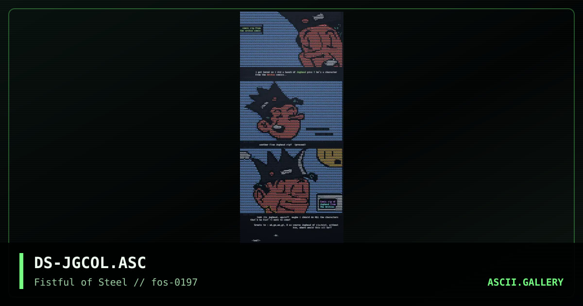 jughead, by dead soul, 1997