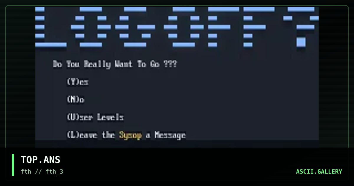 TOP.ANS, by untagged, 1995