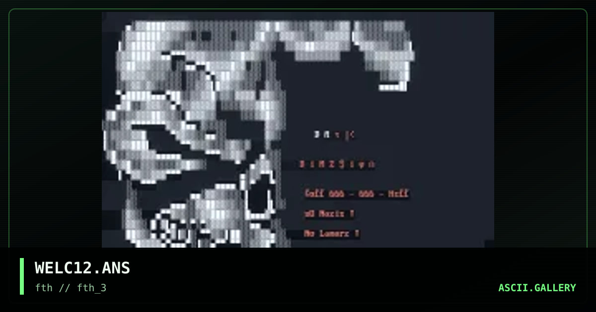 WELC12.ANS, by untagged, 1995