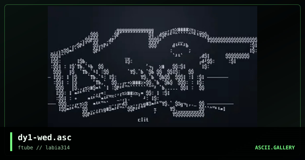 dy1-wed.asc, by discyple, 1997
