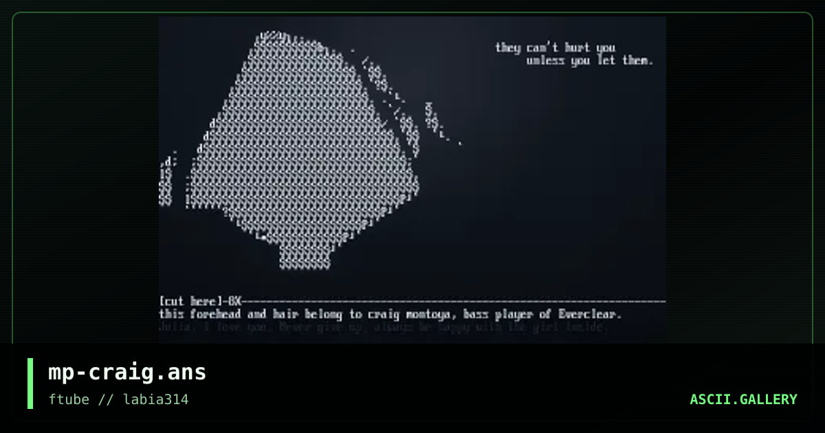 mp-craig.ans, by meatpod, 1997