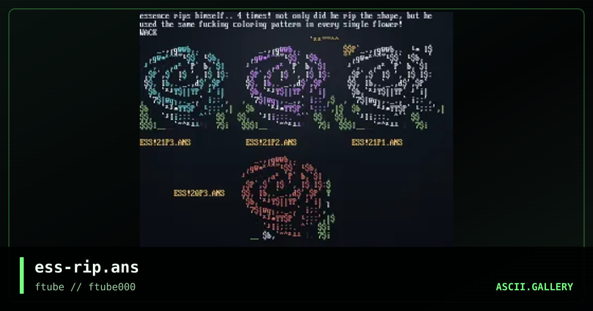 ess-rip.ans, by untagged, 1998