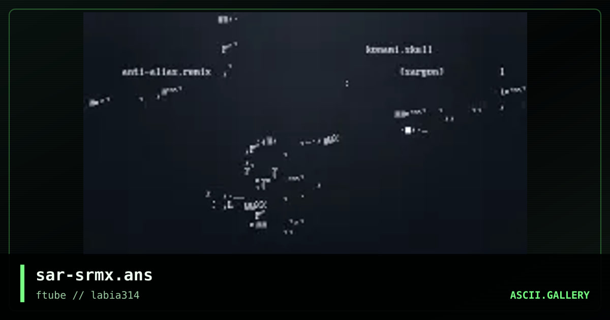 sar-srmx.ans, by sargon, konami, 1997