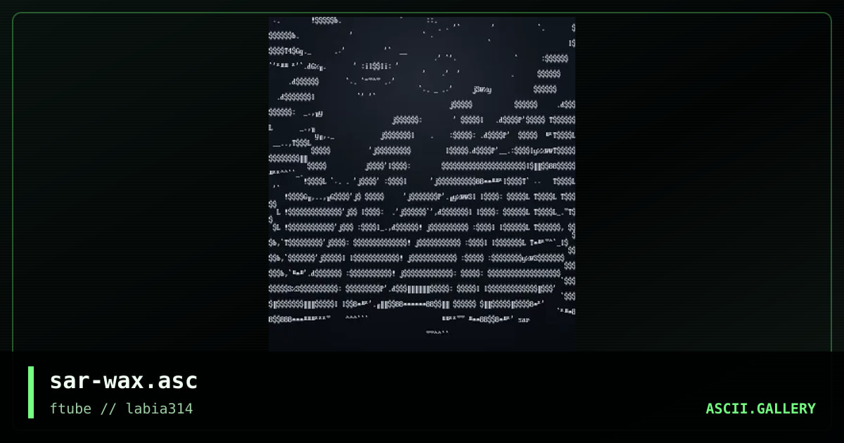 sar-wax.asc, by sargon, 1997