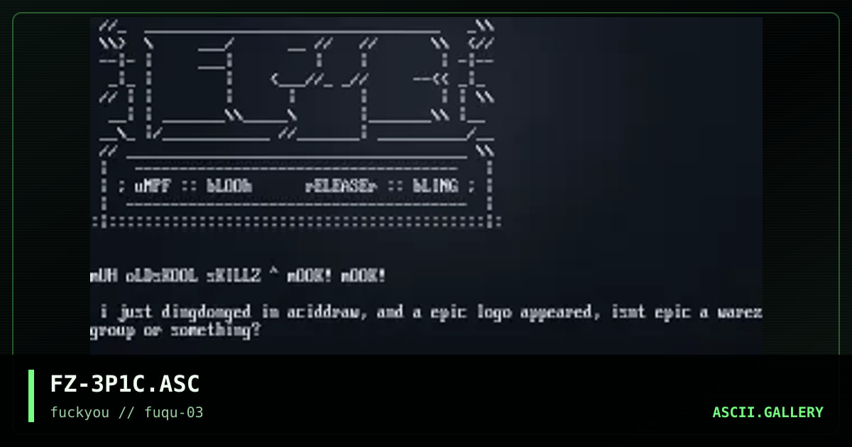 FZ-3P1C.ASC, by fonzie, 1997