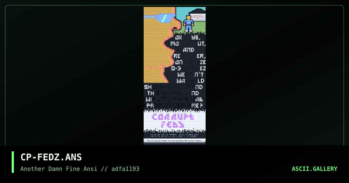 CP-FEDZ.ANS, by capn pugwash, 1993