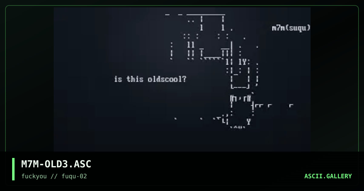 M7M-OLD3.ASC, by metal militia, 1997