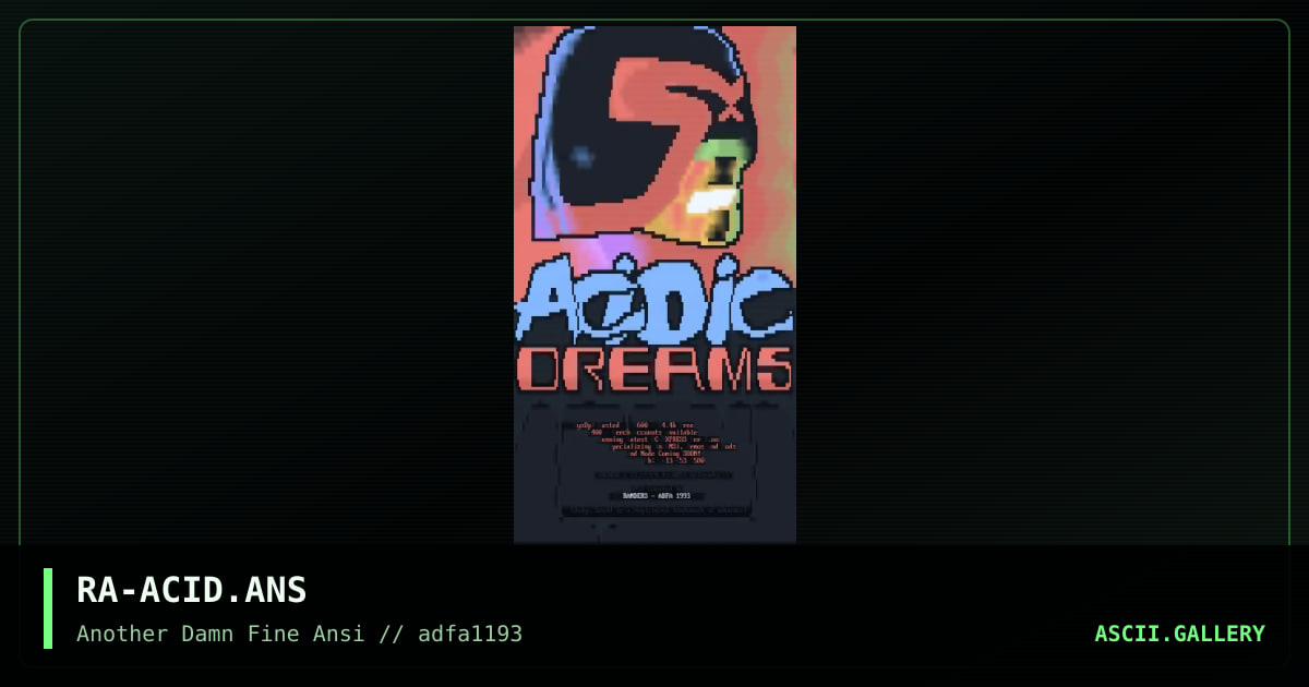 RA-ACID.ANS, by randers, 1993