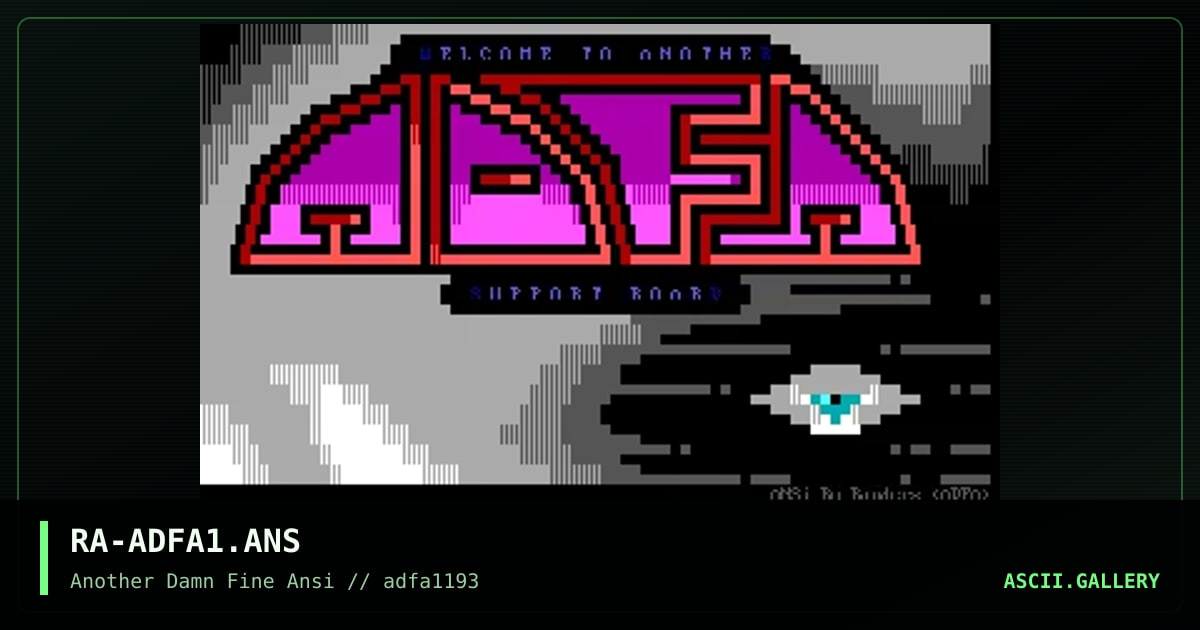 RA-ADFA1.ANS, by randers, 1993