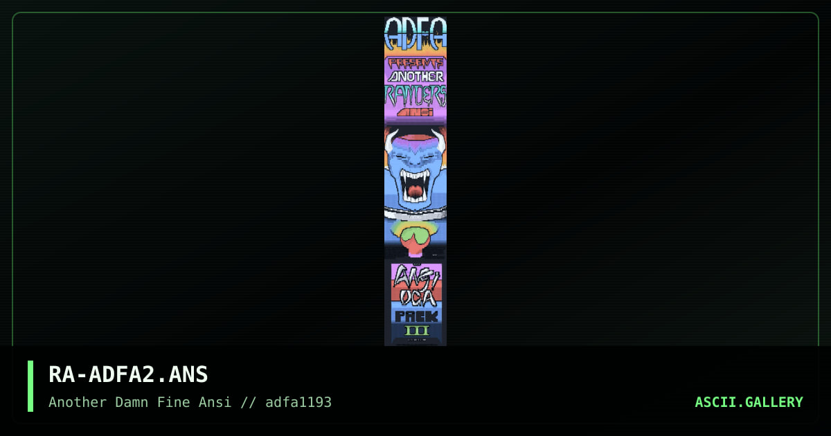 RA-ADFA2.ANS, by randers, 1993