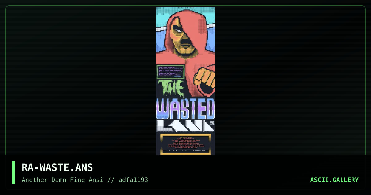 RA-WASTE.ANS, by randers, 1993