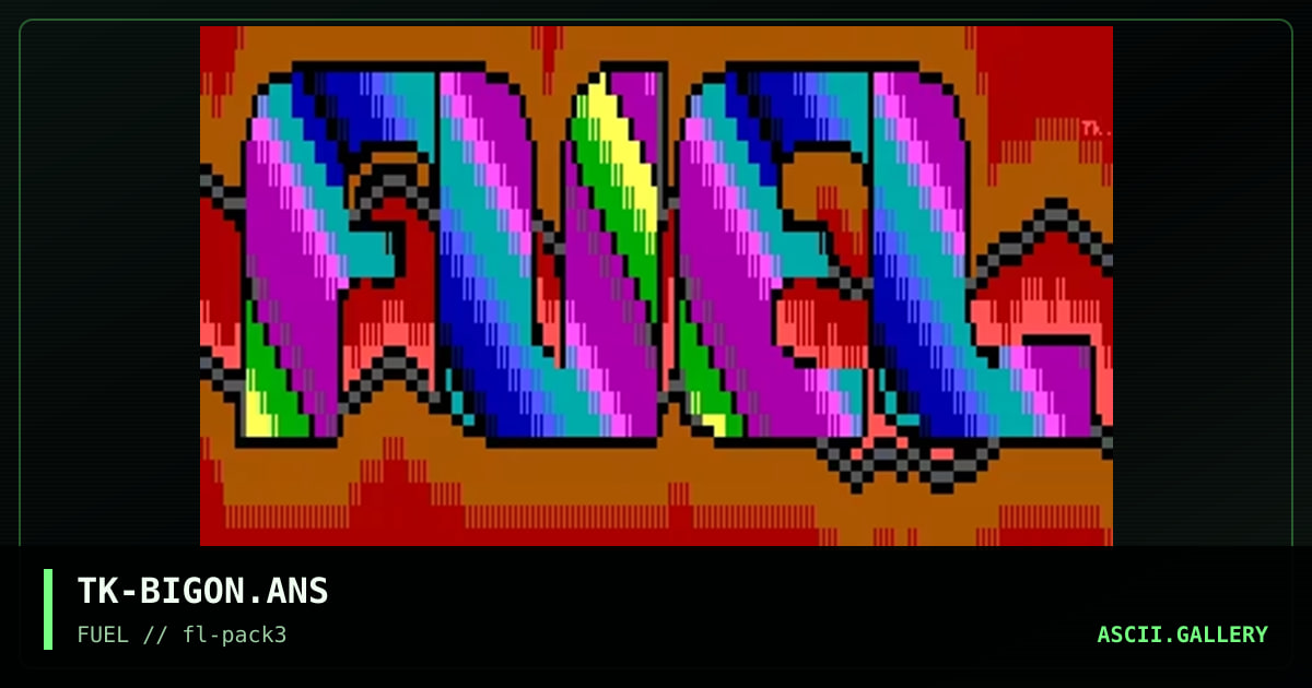 TK-BIGON.ANS, by the knight, 1995