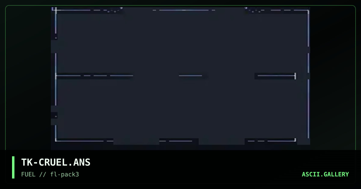 TK-CRUEL.ANS, by the knight, 1995
