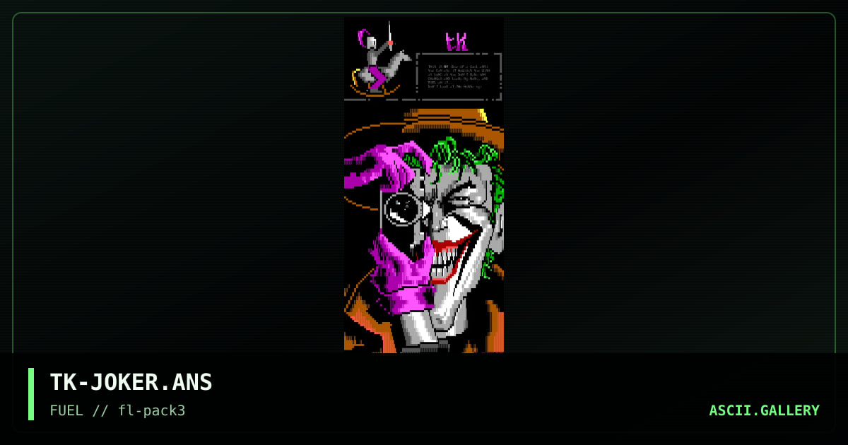 TK-JOKER.ANS, by the knight, 1995