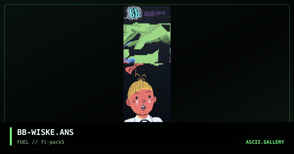Wiske in distress, by brainbreaker, 1995