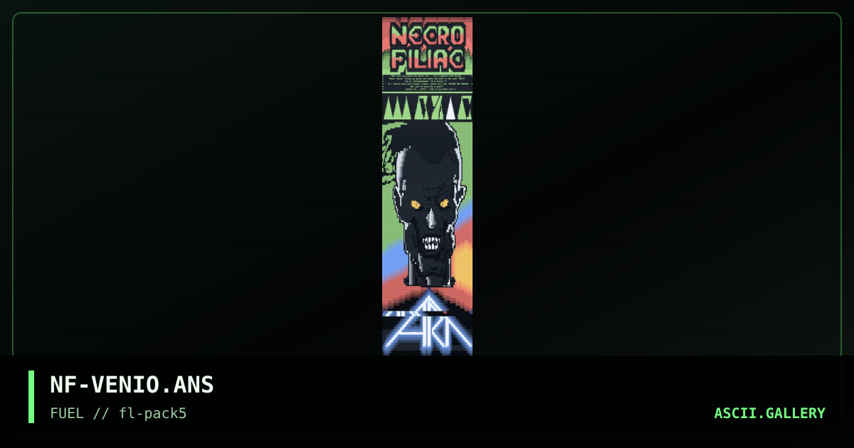 Venior the Senior, by necrofiliac, 1995