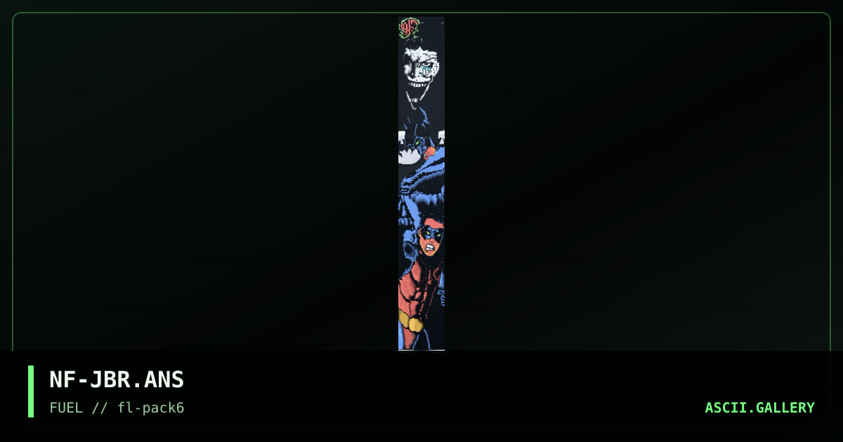 Joker, Batman & Robin, by necrofiliac, 1995