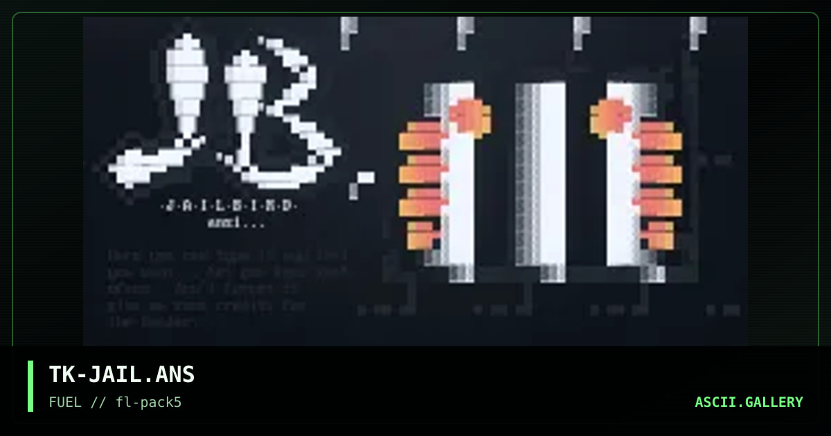 Jailbird's header, by the knight, 1995