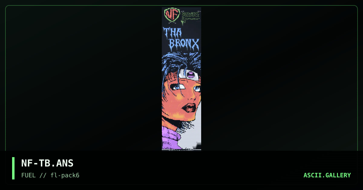 Tha Bronx logon, by necrofiliac, 1995