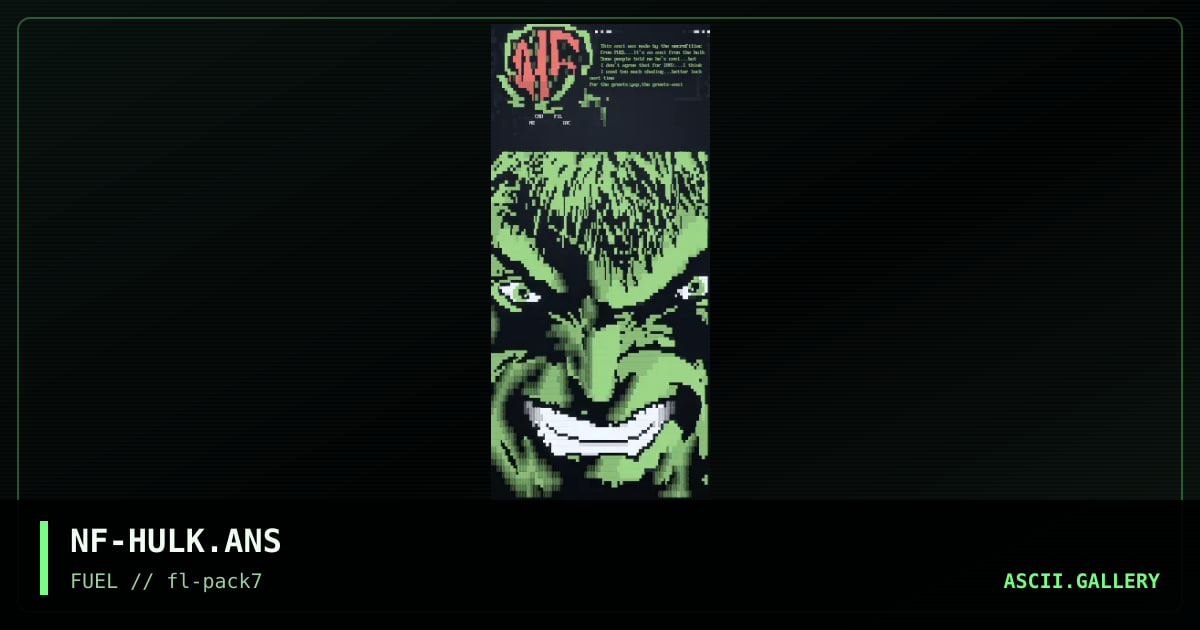 hulk, by necrofiliac, 1995